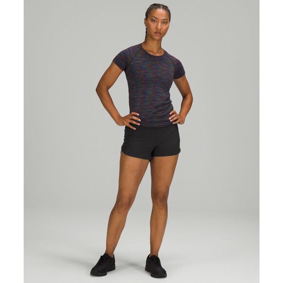 Lululemon Speed Up Mid-Rise Short Long 4" Black - 4 - Picture 2 of 5